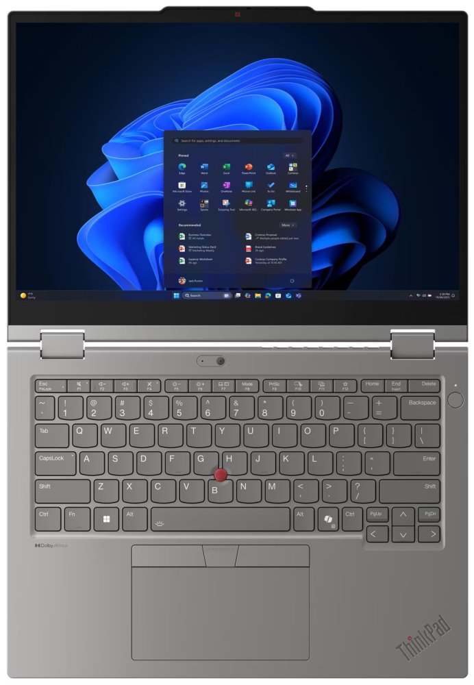 Lenovo L13 2-in-1 G6/ Ryzen 7 PRO 250/ 32GB DDR5/ 1TB SSD/ AMD Radeon 780M/ 13,3"WUXGA,touch/ W11P/ šedý