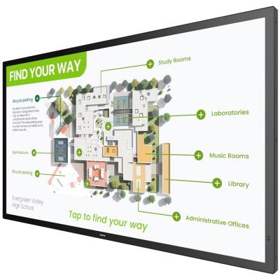 Philips panel –  55", VA - UHD, 24/7, 450 / 500cd, anti-glare, anti-fingerprint, HDMI, DP, USB, GLAN
