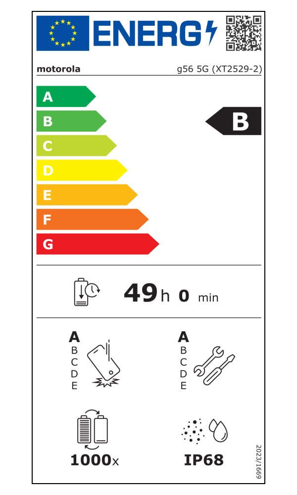 Motorola Moto G56 - Pantone Dilll (Green)   6,7"/ single SIM + eSIM/ 8GB/ 256GB/ 5G/ Android 15