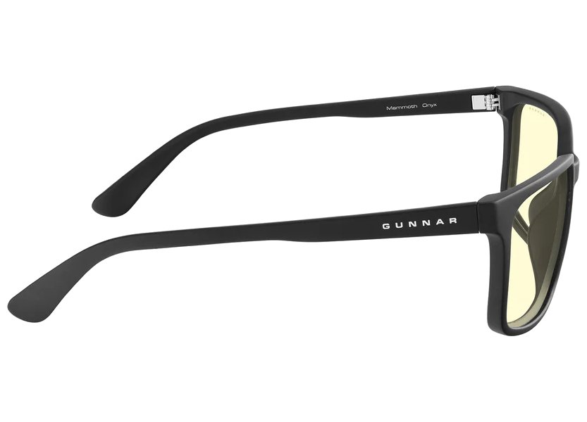 GUNNAR kancelářske/herní brýle  MAMMOTH ONYX jantarová skla BLF 65 GUNNAR focus