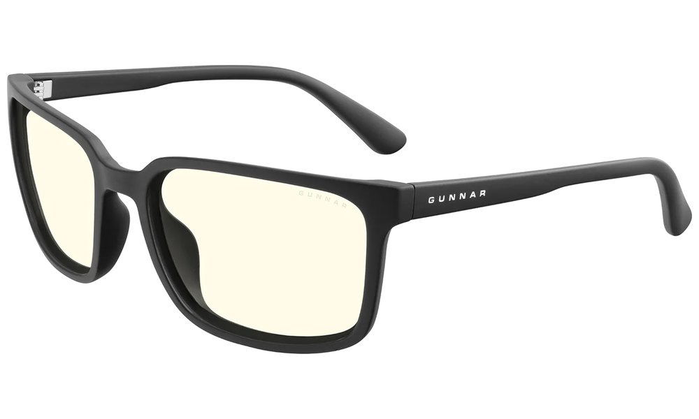 GUNNAR kancelářske/herní brýle  MAMMOTH ONYX čirá skla BLF 35 GUNNAR focus