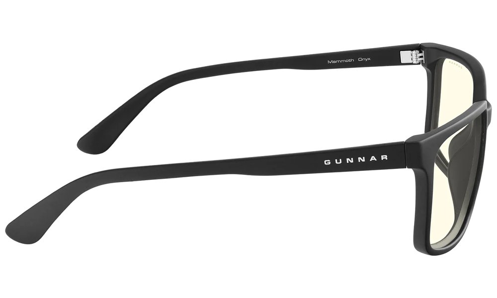 GUNNAR kancelářske/herní brýle  MAMMOTH ONYX čirá skla BLF 35 GUNNAR focus