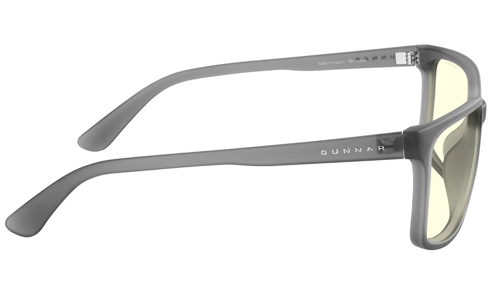 GUNNAR kancelářske/herní brýle  MAMMOTH SMOKE jantarová skla BLF 65 GUNNAR focus