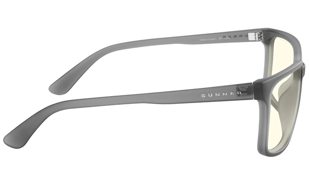 GUNNAR kancelářske/herní brýle  MAMMOTH SMOKE čirá skla BLF 35 GUNNAR focus