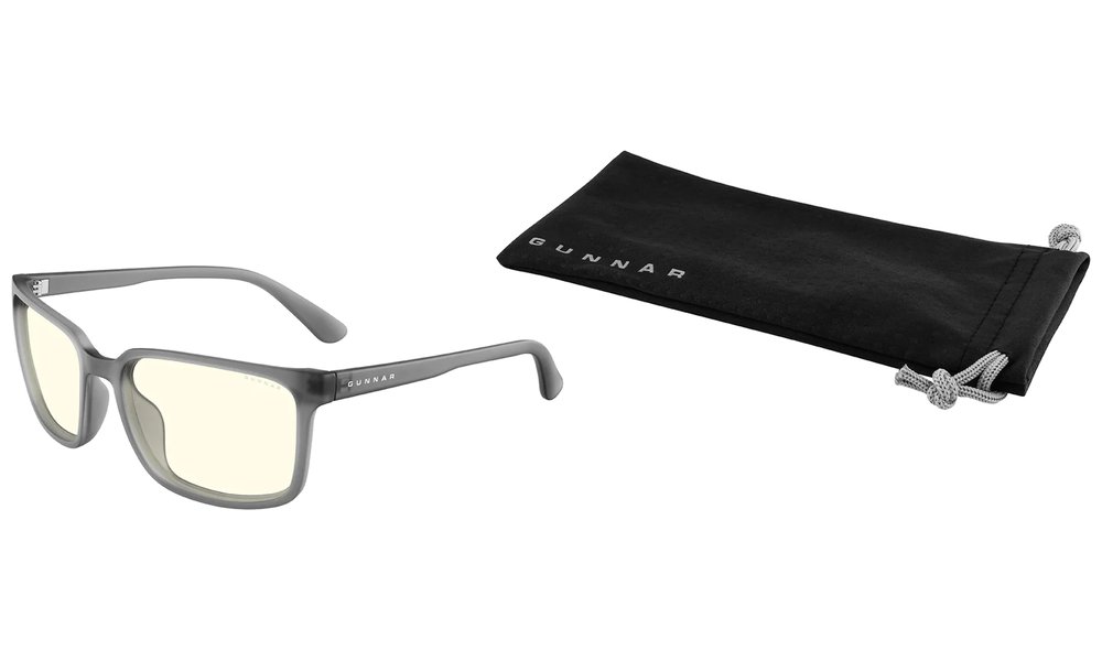 GUNNAR kancelářske/herní brýle  MAMMOTH SMOKE čirá skla BLF 35 GUNNAR focus