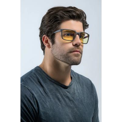 GUNNAR kancelářske/herní brýle  MAMMOTH ONYX jantarová skla BLF 65 GUNNAR focus