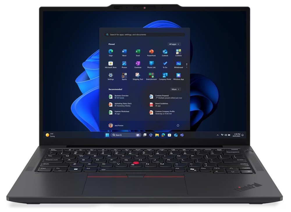 Lenovo ThinkPad X13 G6/ Core Ultra 7-255U/ 32GB DDR5/ 1TB SSD/ Intel Graphics/ 13,3"WUXGA,touch/ W11P/ černý