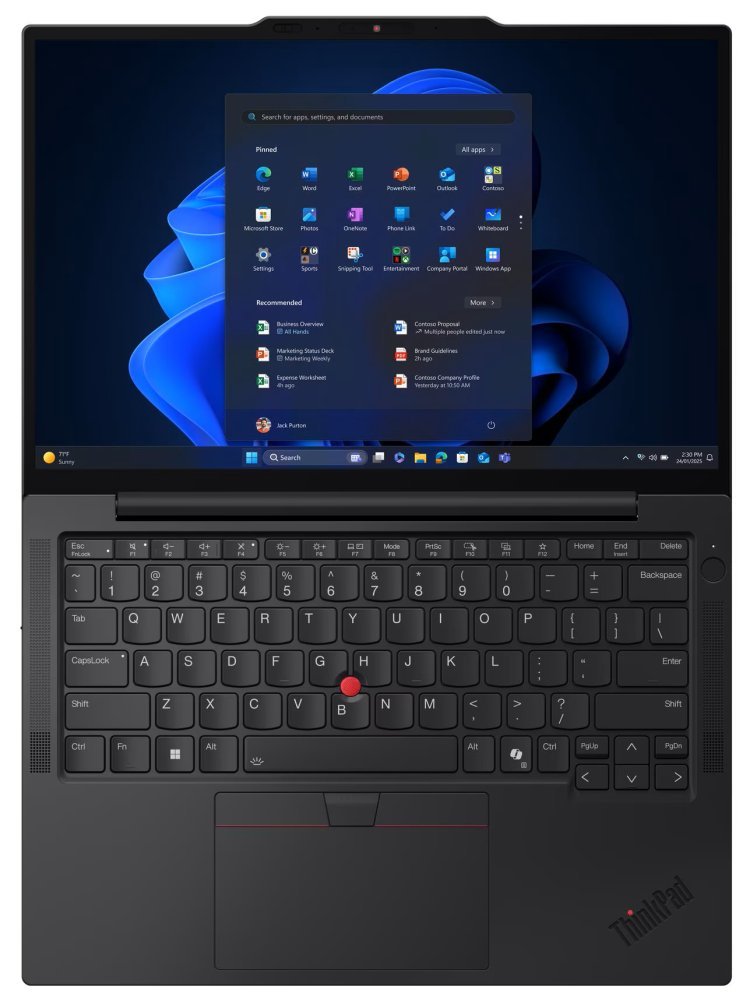 Lenovo ThinkPad X13 G6/ Core Ultra 7-255U/ 32GB DDR5/ 1TB SSD/ Intel Graphics/ 13,3"WUXGA,touch/ W11P/ černý