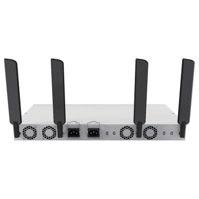 MikroTik Switch/Router CRS418-8P-8G-2S+RM, 5 + 2,4 GHz Wi-Fi 6 4x4 MIMO, 8x GbE, 8x GbE PoE+ (150 W), 2x SFP+, USB 3, L5