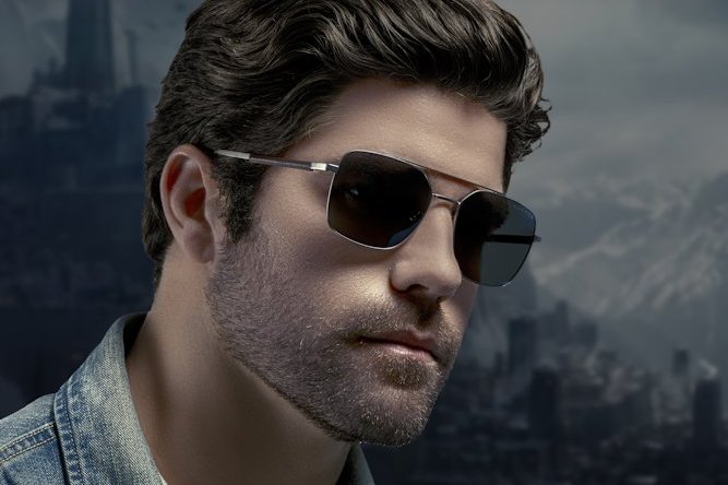 GUNNAR kancelářske/herní brýle  WITCHER WHITE WOLF STEEL/UMBER  sluneční skla BLF 90 NEUTRAL focus