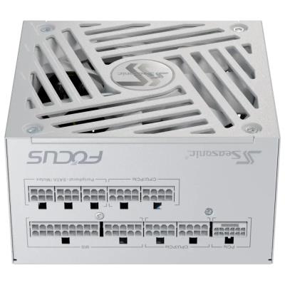 SEASONIC zdroj FOCUS GX-750 bílý / ATX3.1 / akt. PFC / 135mm / modulární / 80+ Gold