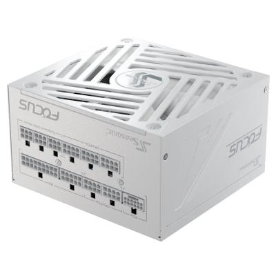 SEASONIC zdroj FOCUS GX-850 bílý / ATX3.1 / akt. PFC / 135mm / modulární / 80+ Gold