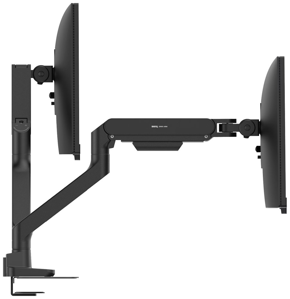 BENQ BDH01 ergonomické rameno na 2x monitor černý