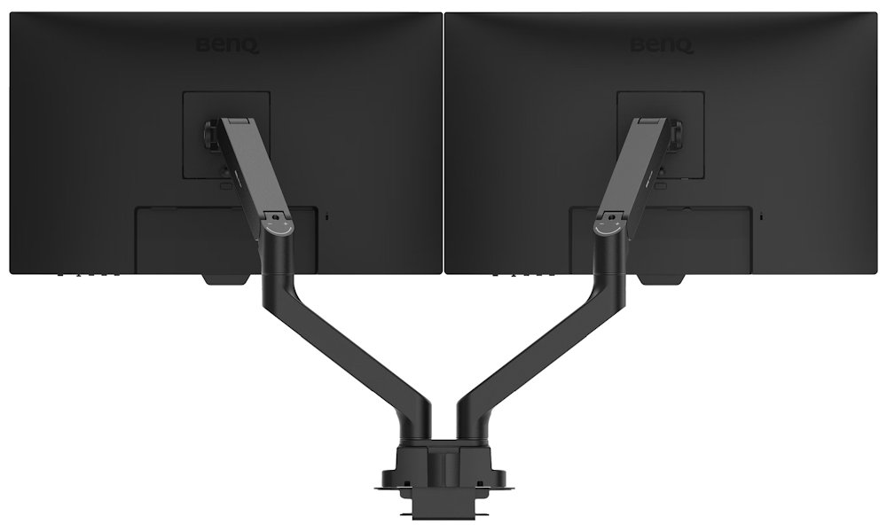BENQ BDH01 ergonomické rameno na 2x monitor černý