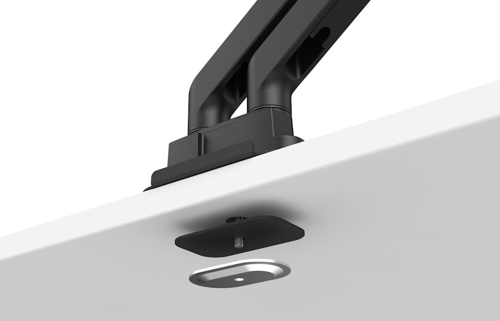 BENQ BDH01 ergonomické rameno na 2x monitor černý