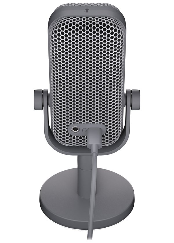 Endorfy mikrofon Solum Voice S / drátový / pop-up filtr / RGB podsvícení / USB-C / šedý