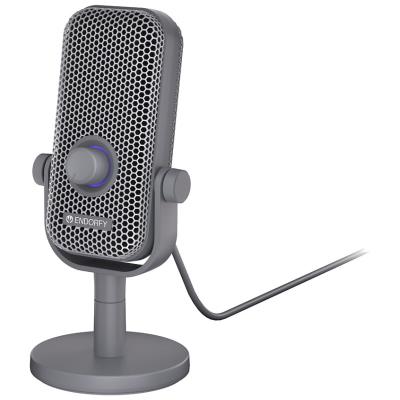 Endorfy mikrofon Solum Voice S / drátový / pop-up filtr / RGB podsvícení / USB-C / šedý