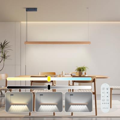 IMMAX NEO MADEIRA SMART lineár osvětlení, dřevo dub, 122cm, Wi-Fi, TUYA