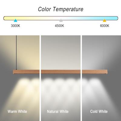 IMMAX NEO MADEIRA SMART lineár osvětlení, dřevo dub, 122cm, Wi-Fi, TUYA