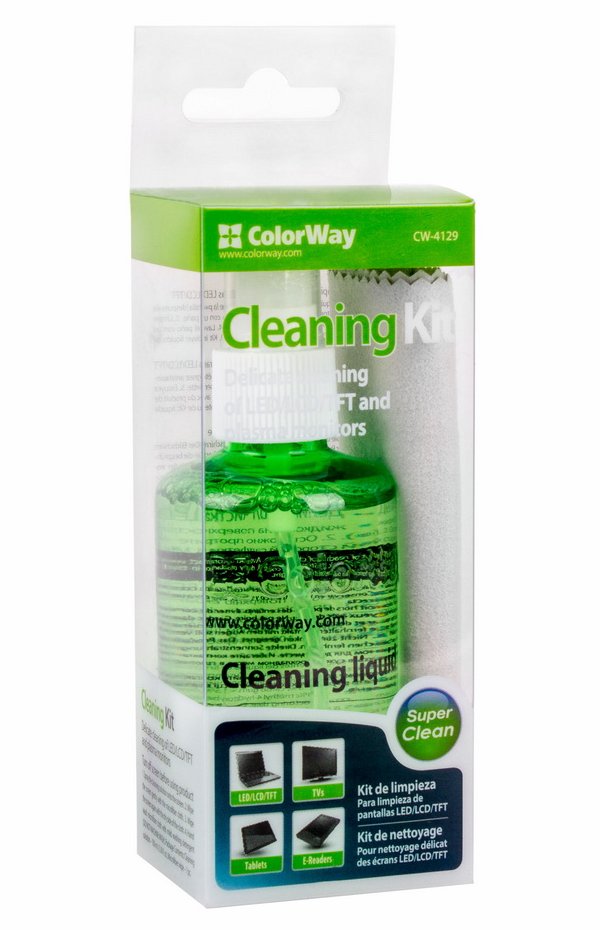 COLORWAY Čistící sada 2v1 CW-4129/ DVD, CD, LCD monitorů