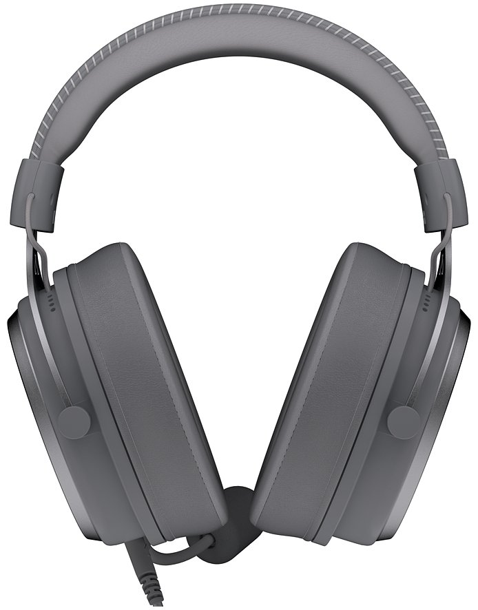 Endorfy headset VIRO Plus USB / drátový / s odnímatelným mikrofonem / USB / šedý