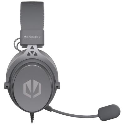 Endorfy headset VIRO Plus USB / drátový / s odnímatelným mikrofonem / USB / šedý