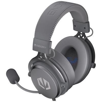 Endorfy headset VIRO Plus USB / drátový / s odnímatelným mikrofonem / USB / šedý