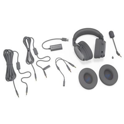 Endorfy headset VIRO Plus USB / drátový / s odnímatelným mikrofonem / USB / šedý