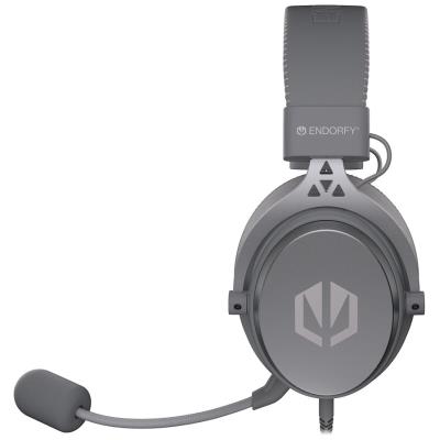 Endorfy headset VIRO Plus USB / drátový / s odnímatelným mikrofonem / USB / šedý