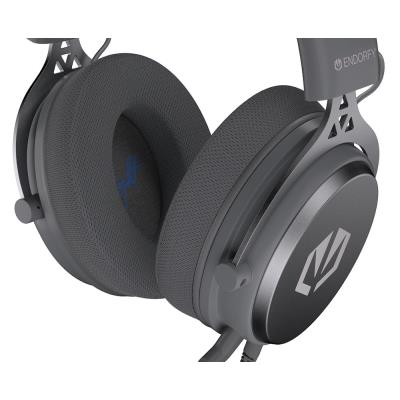 Endorfy headset VIRO Plus USB / drátový / s odnímatelným mikrofonem / USB / šedý