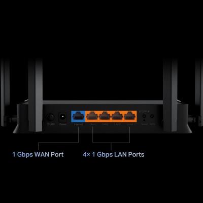 TP-Link Archer BE230 BE3600 WiFi 7 router, 1x GWAN, 4x GLAN, EasyMesh