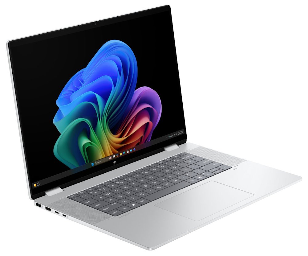 HP OmniBook X Flip AI 16-as0000nc/ Core Ultra 5-226V/ 16GB DDR5/ 1TB SSD/ Intel Arc/ 16"2K,OLED,touch/ W11H/ stříbrný