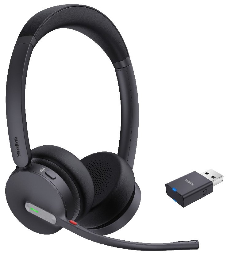 Yealink WH64 Hybrid Dual Teams, DECT bezdrátová náhlavní souprava