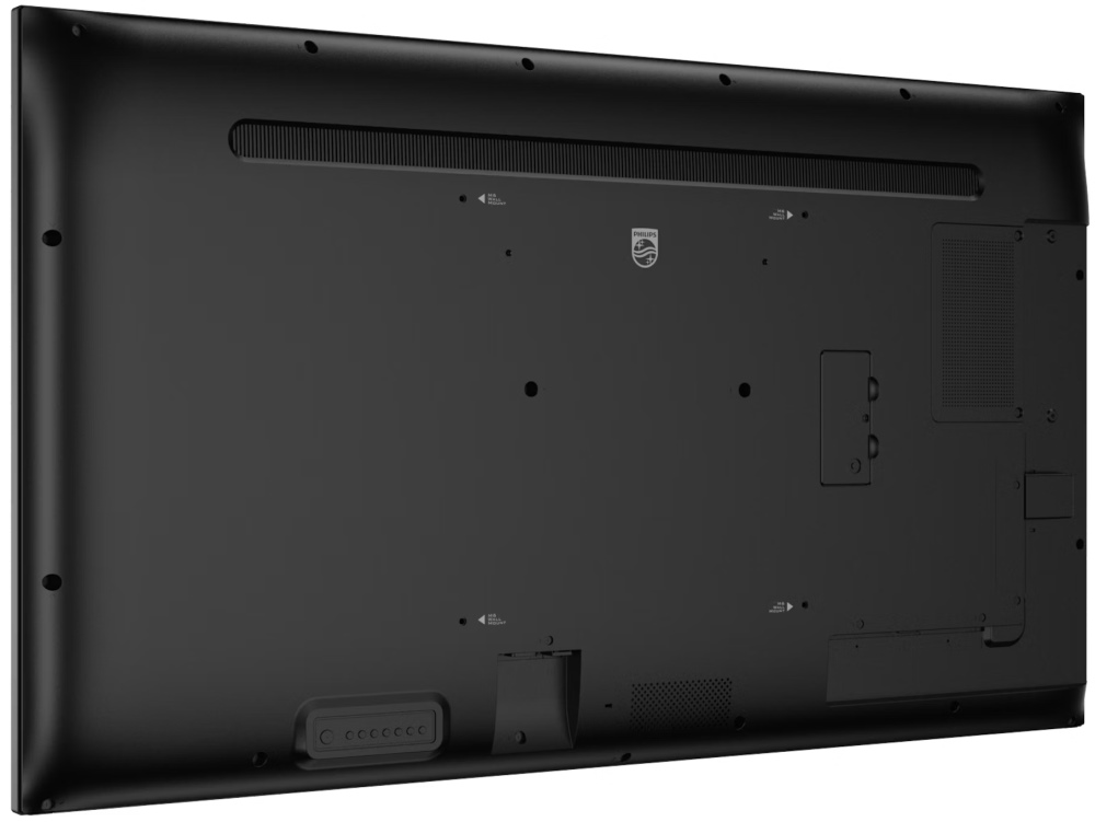 Philips IPS panel – 55" D-LED displej, UHD rozlišení, VA panel, jas 500 cd/m2, provoz 24/7, Android 11