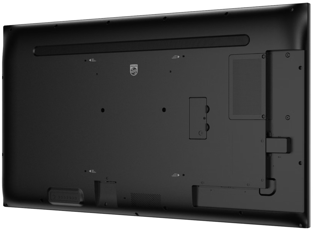 Philips IPS panel – 55" D-LED displej, UHD rozlišení, VA panel, jas 500 cd/m2, provoz 24/7, Android 11