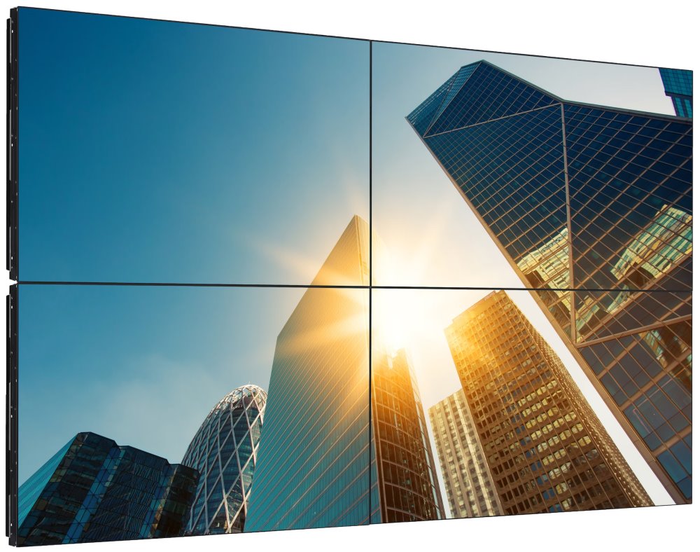 Philips Video Wall IPS panel – 55" LED displej, FHD rozlišení, jas 700 cd/m2, rámeček 1.7 mm, provoz 24/7