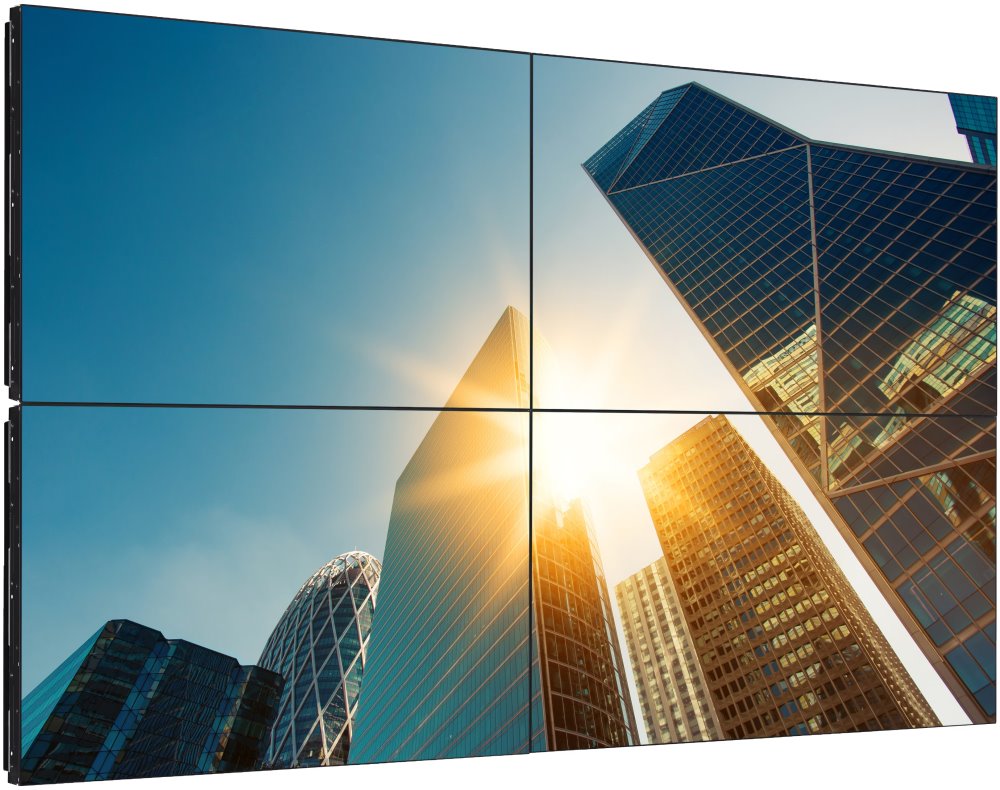 Philips Video Wall IPS panel – 55" LED displej, FHD rozlišení, jas 700 cd/m2, rámeček 0.88 mm, provoz 24/7