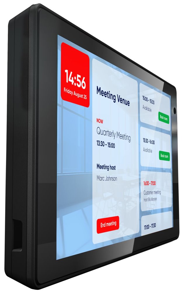 Philips IPS panel – 10" E-LED dotykový displej, jas 350 cd/m2, PCAP dotyk, napájení PoE, provoz 24/7