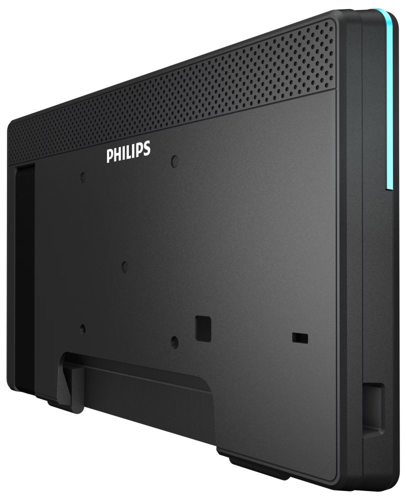 Philips IPS panel – 10" E-LED dotykový displej, jas 350 cd/m2, kamera/NFC, provoz 24/7