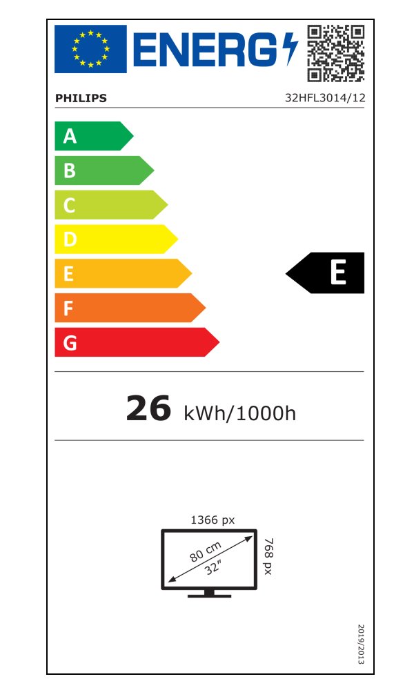 Philips HTV – 32" EasySuite televizor