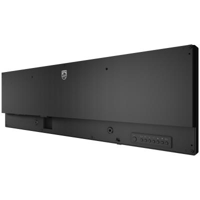 Philips IPS panel – 37" D-LED displej, rozlišení 1920×540, jas 700 cd/m2, AN, provoz 24/7