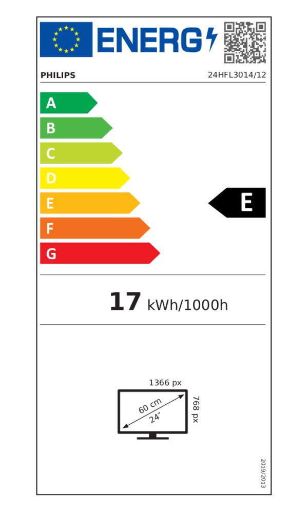 Philips HTV – 24"  EasySuite televizor