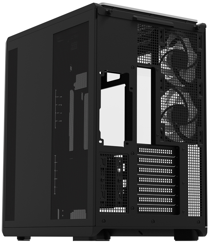 Zalman skříň P60 / ATX / 5x120mm ARGB fan / 2xUSB 3.0 / USB-C / panoramatická / černá