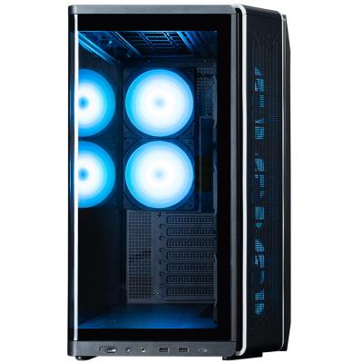 Zalman skříň P60 / ATX / 5x120mm ARGB fan / 2xUSB 3.0 / USB-C / panoramatická / černá