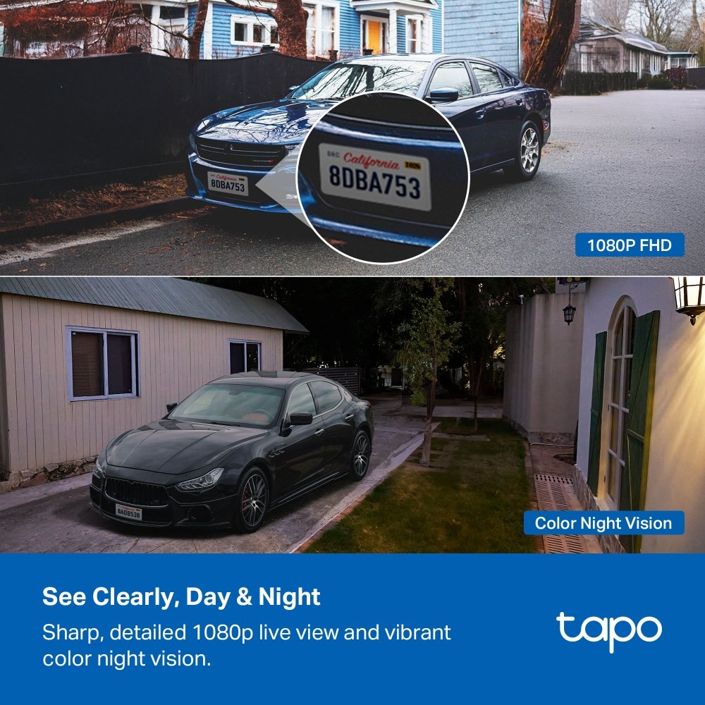 TP-Link Tapo C400 KIT Solární WiFi Kamera, venkovní, 2MPx, 1920 x 1080, audio, IR 10m, MicroSD, IP65