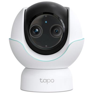 TP-Link Tapo C840 dětská chůvička s dvojitým objektivem, 2K,2560 x 1440, AI detekce audio, MicroSD