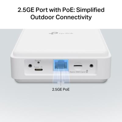 TP-Link NE200-Outdoor 5G Router, 1x 2,5GLAN PoE, IP66