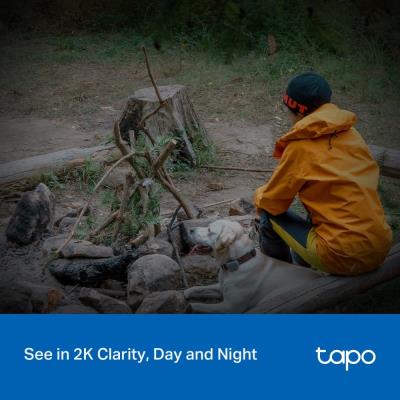 TP-Link Tapo C615G KIT otočná venkovní 4GKamera, 3MPx, 2304 × 1296, audio, IR 10m, MicroSD, IP65