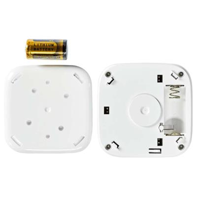 NEDIS Wi-Fi chytrý detektor kouře/ napájení z baterie/ hlasitost 85 dB/ výdrž snímače 10 let/ Android/ iOS/ 3ks/ bílý