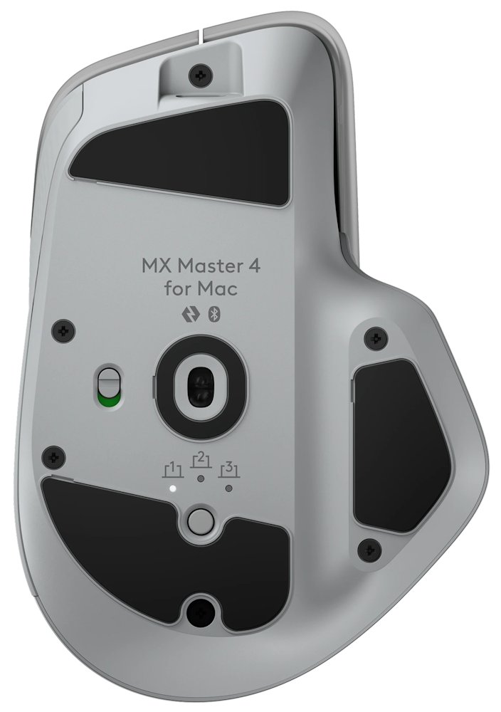Logitech myš MX Master 4 for Mac silver